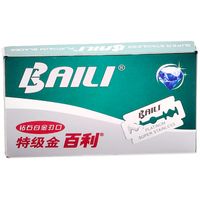 Baili Double Edge Stainless Steel Razor Blades 5 Pack